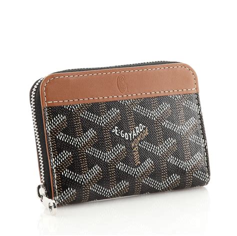 goyard wallet cost|goyard zipper wallet.